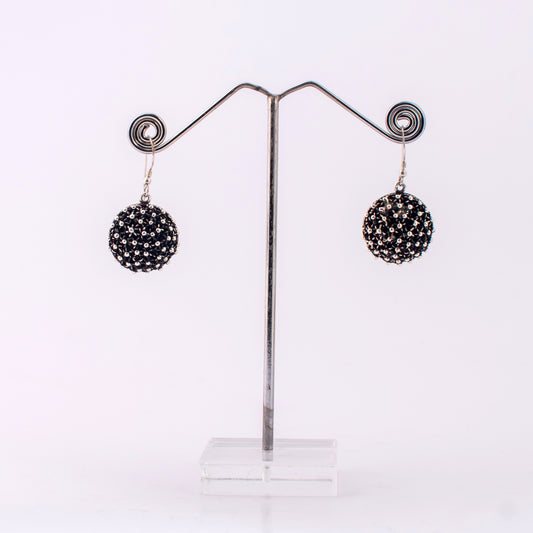 plain sliver earring