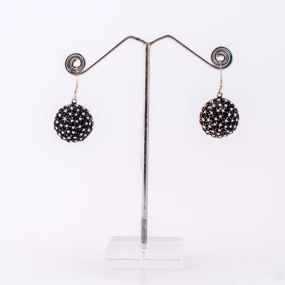 plain sliver earring