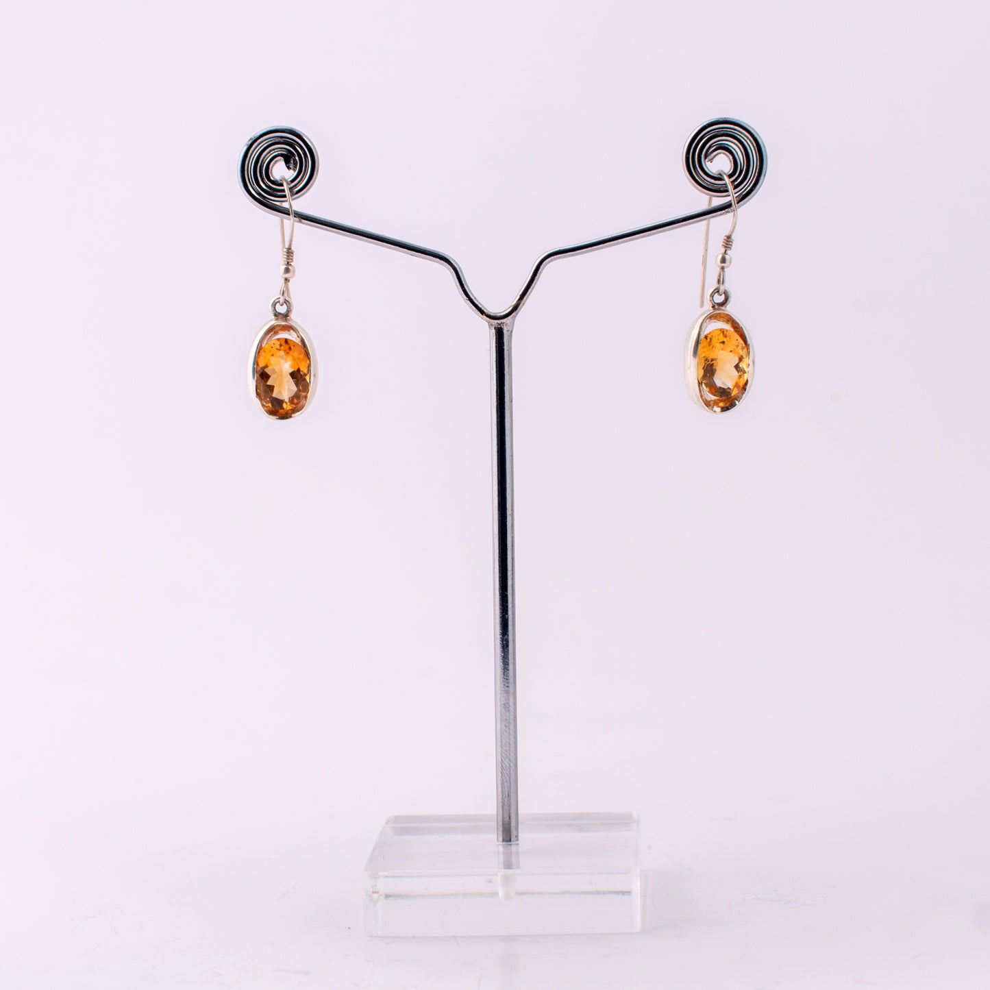 citrine earring