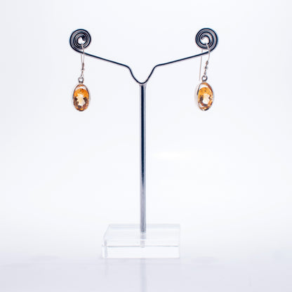 citrine earring