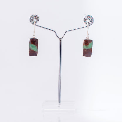 chrysoprase earring