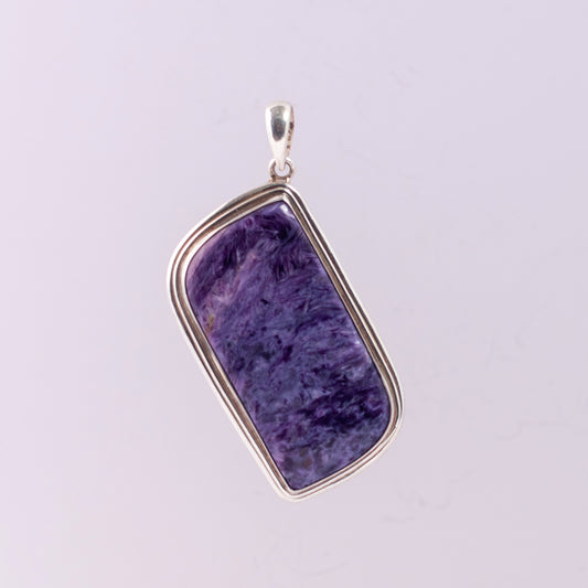 charoite pendent