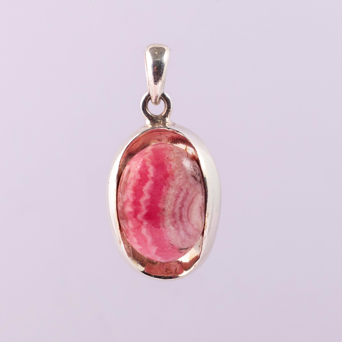 rhodochrosite pendant