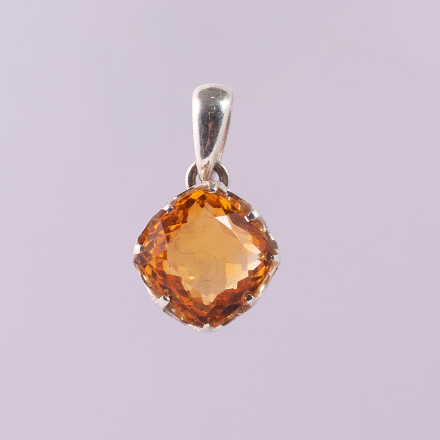 citrine pendant