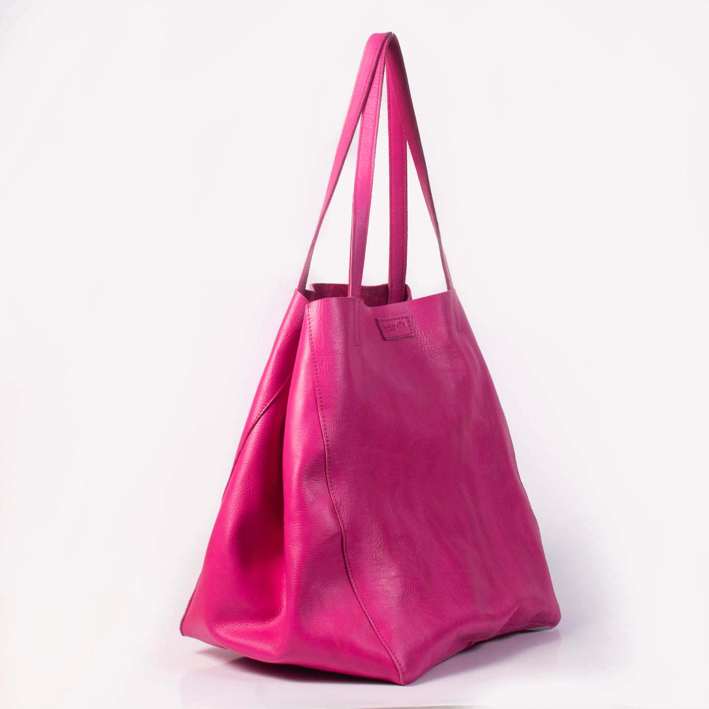 pink tote bag