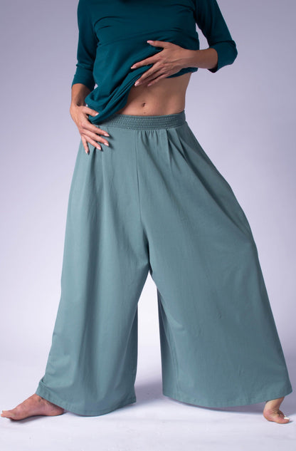 ladies loose fitting jersey pants