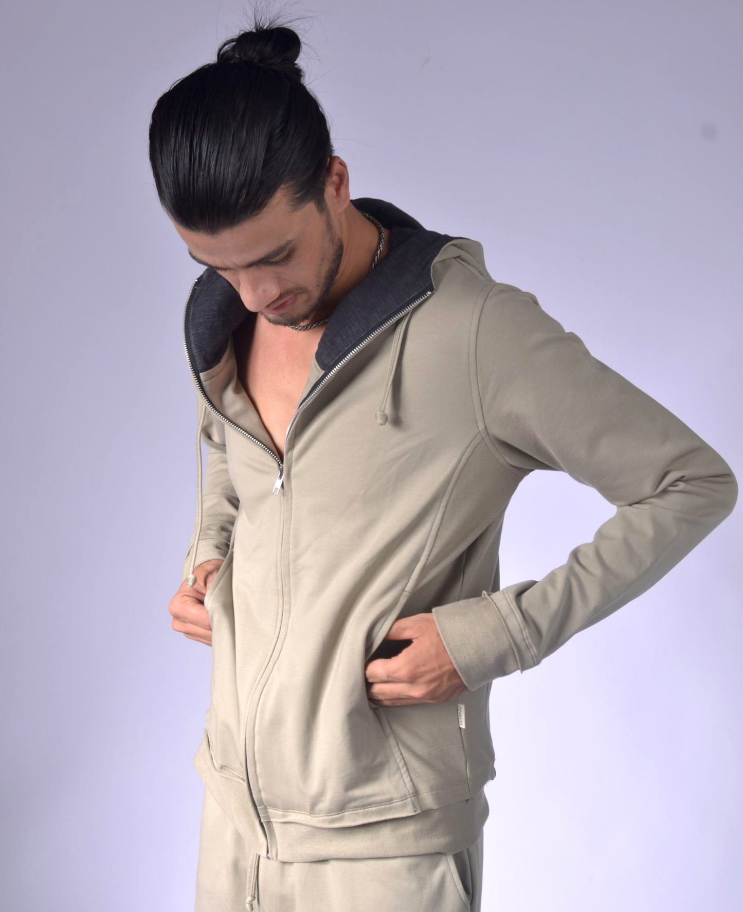 unisex hoodie with zipper