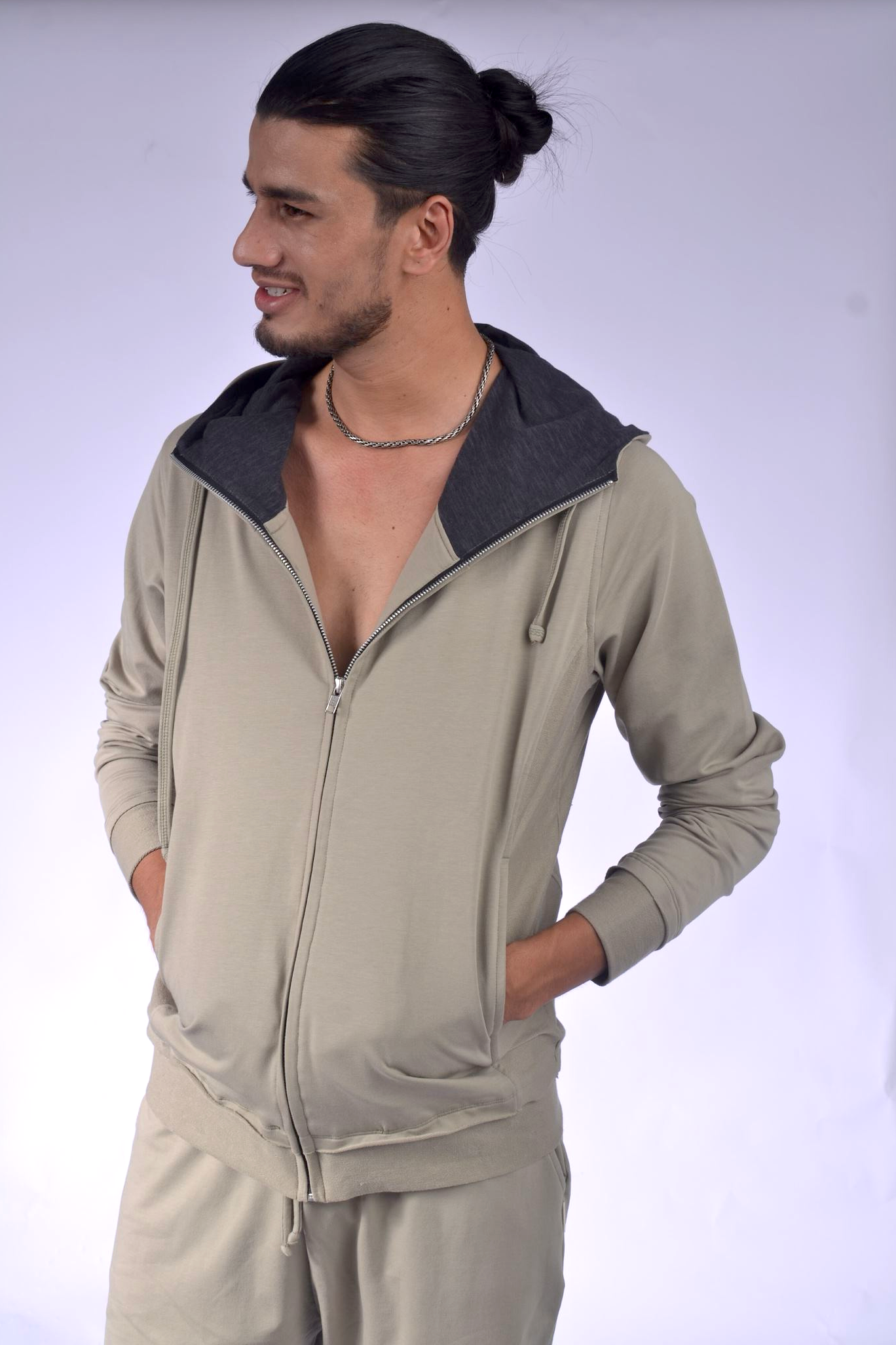 unisex hoodie with zipper