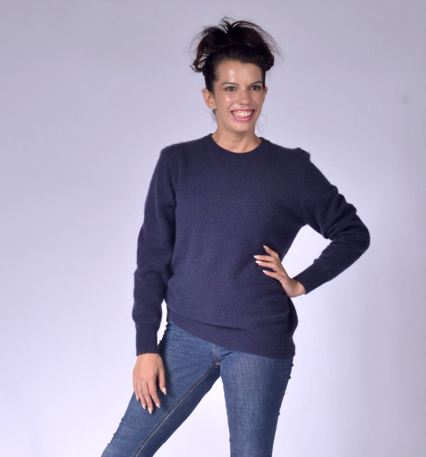 unisex round neck classical sweater