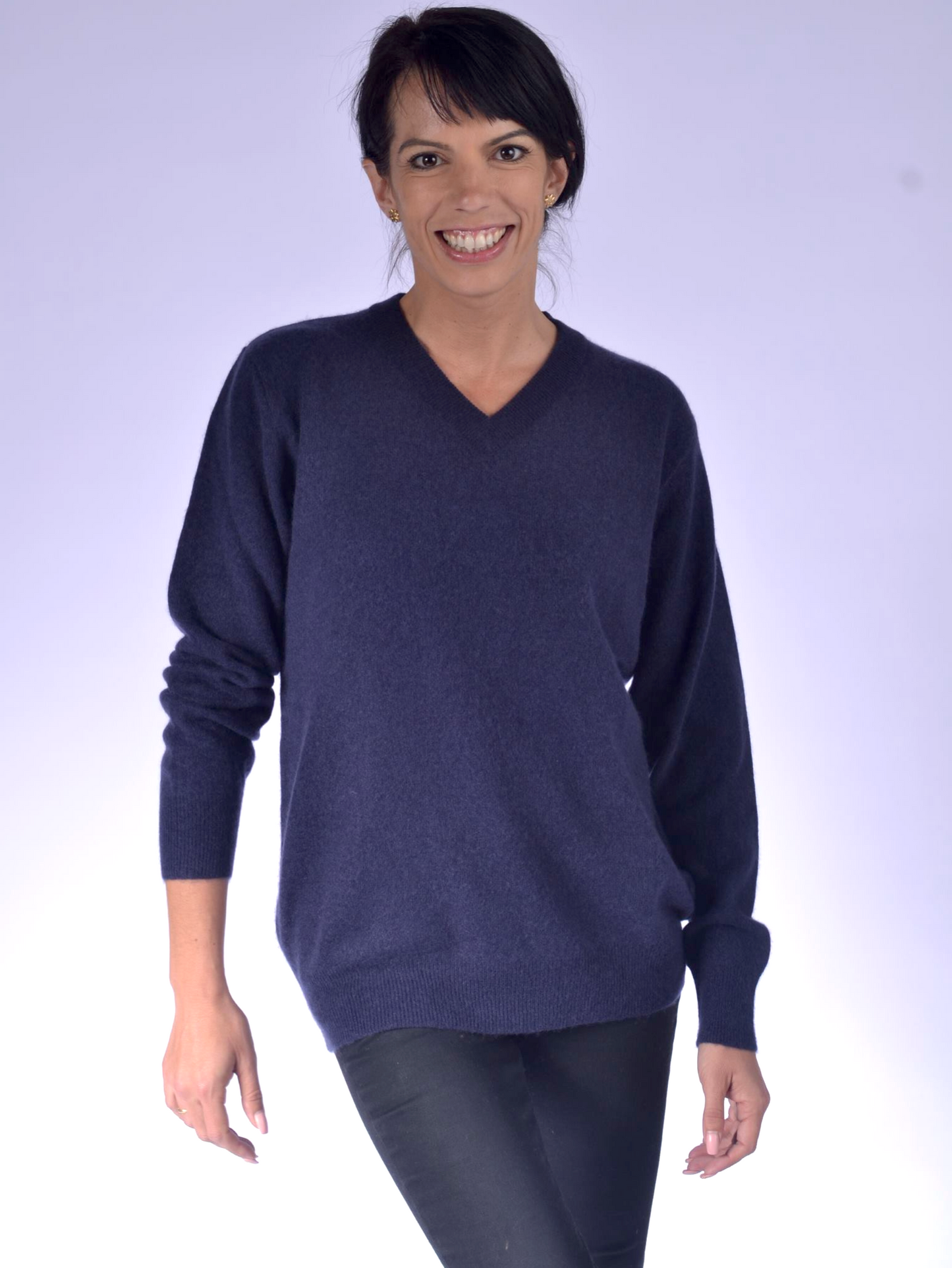 unisex v neck sweater